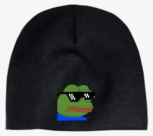 Pepe Thug Life Glasses Beanie Hat - Beanie #3910582