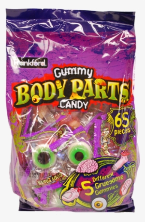 Gummy Body Parts Candy - Frankford Gummy Body Parts Candy 65 Pieces ...