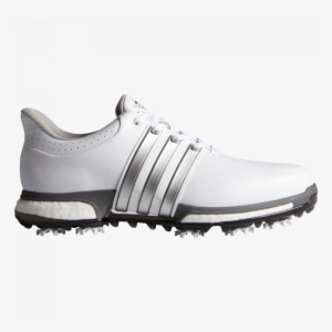 Adidas Tour 360 Boost Golf Shoes: White/core Black/core #3911798