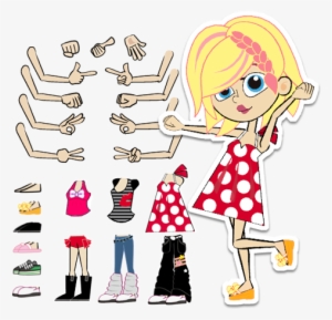 Change Styles With Freely Scalable Body Parts Or Custom - Body Parts To Animate #3912154