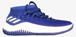 Adidas Ku Basketball On-court Dame 4 Men's Shoes - Adidas Dame 4 Blue #3912691
