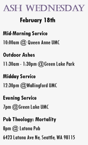 Ash Wednesday Text - Number #3912928