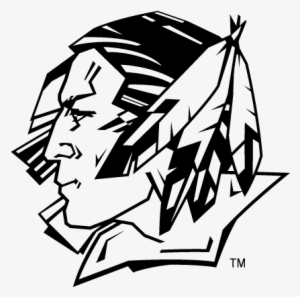 Epipen Cartoon Clipart - Fighting Sioux Logo Black And White #3913333