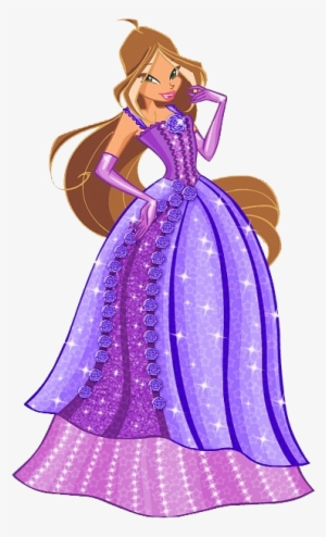 Flora Naturela Gown - Winx Club Flora Robe #3914331
