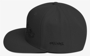 Creole Alpha Snapback - Black Snapback Side #3914805