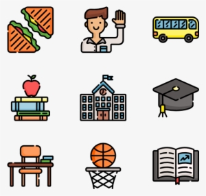 Back To School - Arcade Icons #3915182