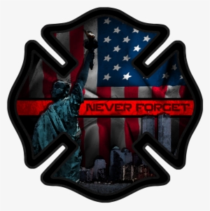 343 Never Forget Maltese Decal - Maryville Fire Department Logo #3916394