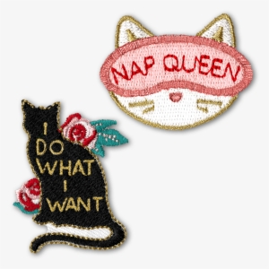 Sassy Cats Patches - Embroidery #3916938