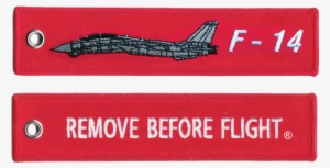 Free Shipping On All Us And Apo Orders Over $14 - F 14 Remove Before Flight Keychain #3917895