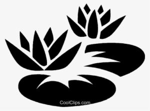 Lily Pads Royalty Free Vector Clip Art Illustration - Monet Acres Estates Ii #3918064