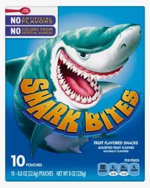 Betty Crocker Shark Bites Fruit Flavored Snacks Assorted #3918085