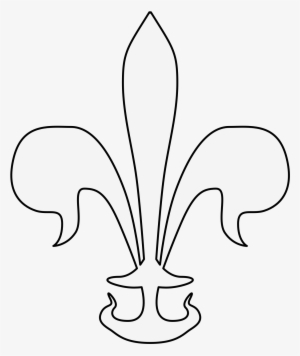 Fleur De Lys - Fleur De Lis White Png #3918922