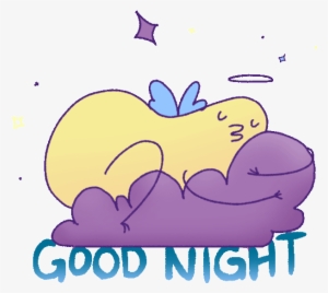 Good Night Clipart Angel - Good Night Cartoon Gif #3919910