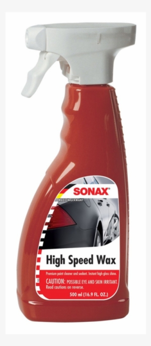 Sonax High Speed Wax 500 Ml - Sonax High Speed Spray Wax 16.9 Oz #3919928