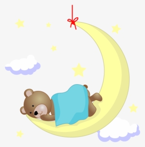 Good Night Teddy Bear Wallpaper - Good Night Vector #3920033