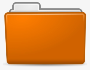 This Free Icons Png Design Of Orange Folder Icon #3921618
