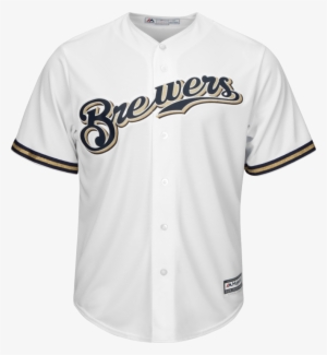 Milwaukee Brewers Replica Adult Home Jersey Photo - Brewers Jersey #3921636