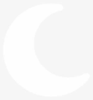 Moon - White Crescent Moon Transparent #3922066