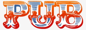 Pub Sign - Pub En Png #3922487