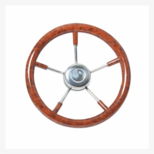 Steering Wheel Root Effect 350 Mm With Stainless Steel - Teleflex 5 Spoke Power Boat Steering Wheel #3922697