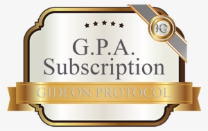 G - P - A - Monthly Subscription - Clip Art #3922858