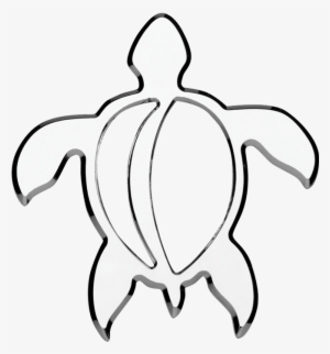 Hawaiian Turtle 3d Chrome Plated Sticker - Cruiser Accessories Turtle Automotive Decal, Chrome #3923858