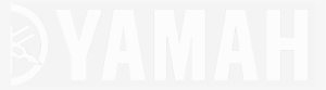 Yamaha Logo Reversed White - Yamaha Factory Racing Logo #3924008