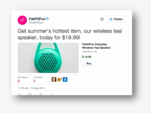 Step1twitterbuybutton - Fabfitfun Fff-te-003 Everyday Wireless Speaker, Pink #3924106