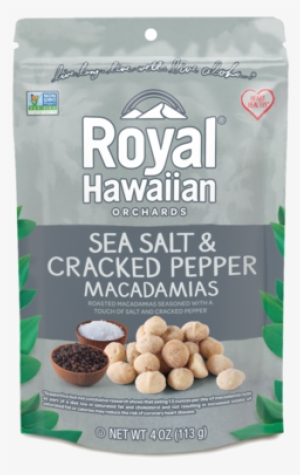Sea Salt And Cracked Pepper Macadamia Nuts - Sea Salt And Cracked Pepper Macadamias #3924253