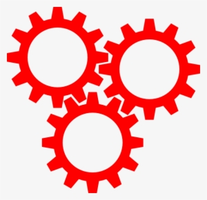 Gears Inter Lock Clip Art - 5 Gears #3924391