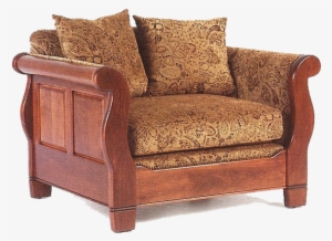 Bedroom, Dining Room And Living Room Furniture - Sleigh Chair #3924414
