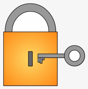 Padlock Key Seal - Slot En Sleutel Png #3924440