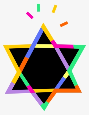 Vector Illustration Of Star Of David Shield Of David - Symbol #3924713