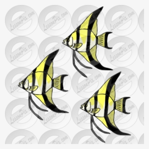 Angelfish Clipart Transparent Fish - Angelfish #3924975