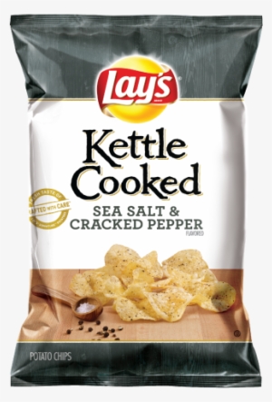 Png - Black Pepper Kettle Chips #3925055