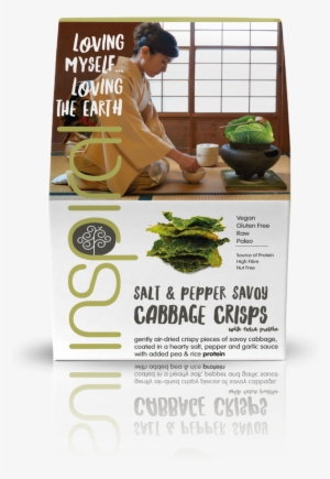 Inspiral Organic Sweet Chilli Black Kale Crisps 40g #3925340