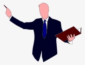 Gambar Guru Png - College Professor Clipart Png #3925372