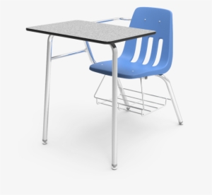 Product Image - Virco Chair Desk Combo With Bookrack #3925430