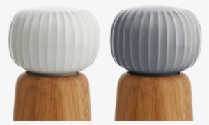 Salt & Pepper Mills - Hammershøi Spice Mill Large, Grey #3925478