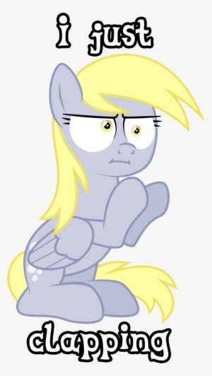 Clapping, Derpy Hooves, Engrish, I Mean I See, Poker - Derpy Clapping #3926786