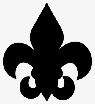 Fleur De Lis Drawing At Getdrawings - Vector Fleur De Lis Silhouette #3926847