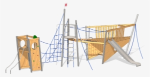 Posts Made Of Stainless Steel Bow And Stern Part Lookout - Playground #3927624