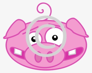 Head Of A Pig - Pig Clipart #3927978