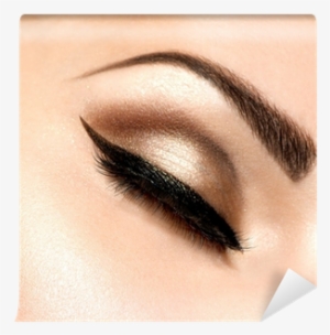 Beautiful Eyes Retro Style Make-up Wall Mural • Pixers® - Eyes Makeup Of Bridal #3928247