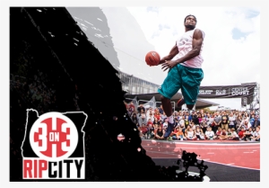 3 On 3 Basketball / Rip City Mens Gray Cotton Poly #3928770