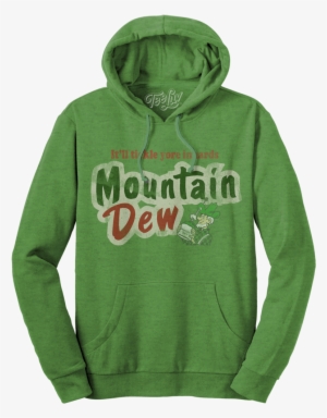 It'll Tickle Your Innards Mt Dew Hoodie - Tee Luv 19781-sm Mountain Dew Itll Tickle Yore Innards #3929055