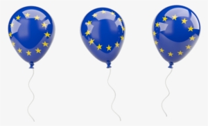 Illustration Of Flag Of European Union - Trinidad And Tobago Balloon #3929218