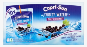 Capri Sun Fruit Water Zwarte Bessen 10 Pack Product - Capri Sun #3931261