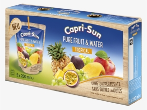 Capri Sun Pure Fruit & Water Tropical 5 X 0,2l - Capri Sun Fruit Water #3931417