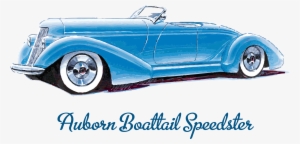 This Free Icons Png Design Of Auburn Boattail Speedster #3932107